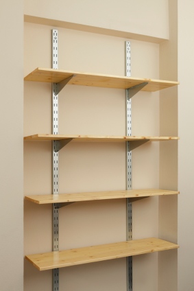 Shelf in Alpharetta, GA installed by Universal Services LLC
